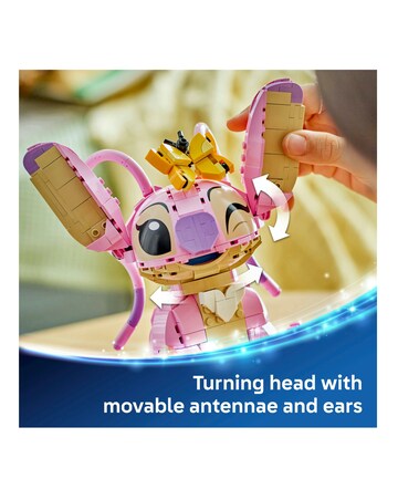 LEGO Disney Angel Lilo & Stitch Building Toy for Girls, Boys and Kids 43257