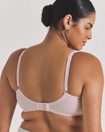 Pretty Secrets (2 Pack) Rosalie Non Wired Full Cup Bras (B-F) Black/Pink