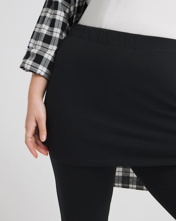 Joe Browns Black Essential 2 in 1 Skirt Legging
