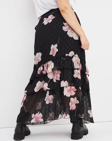 Joanna Hope Floral Wrap Skirt