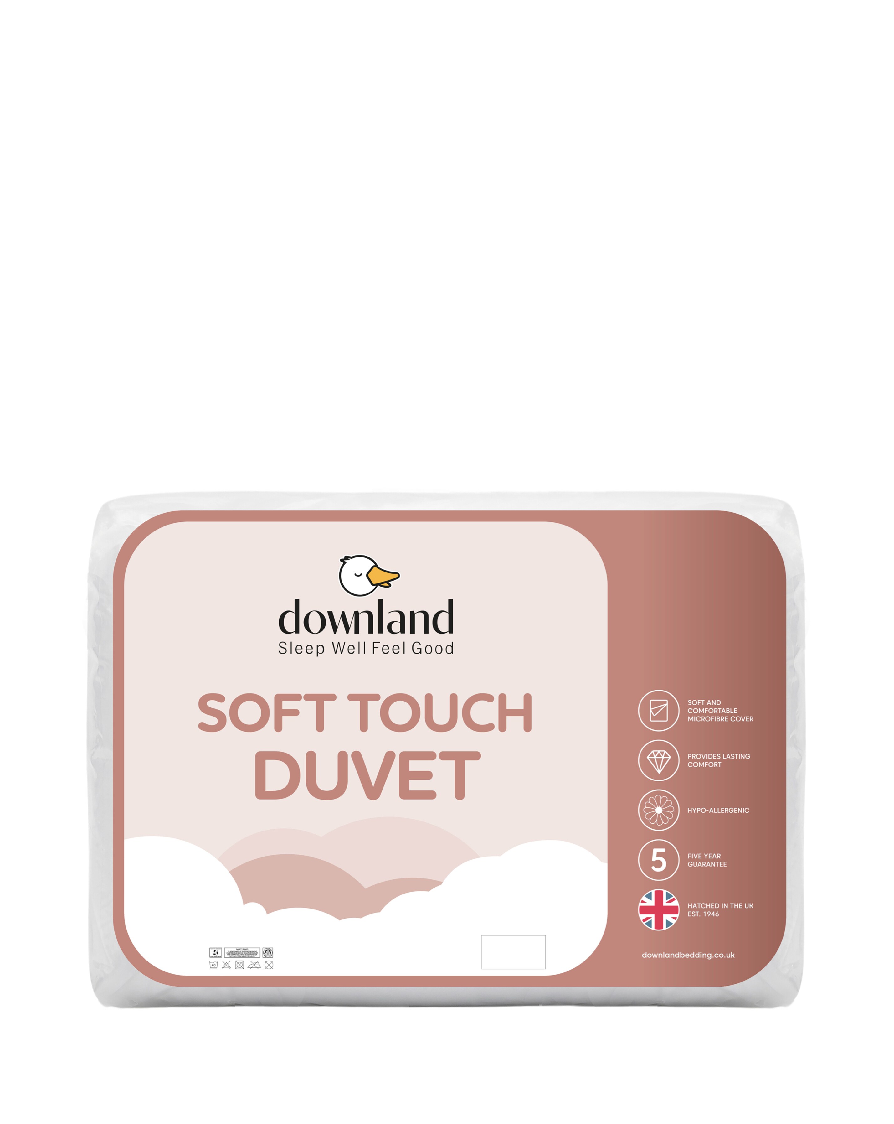 Downland Soft Touch 4.5 Tog Duvet