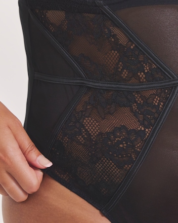 Ann Summers Sexy Lace Planet Body Black