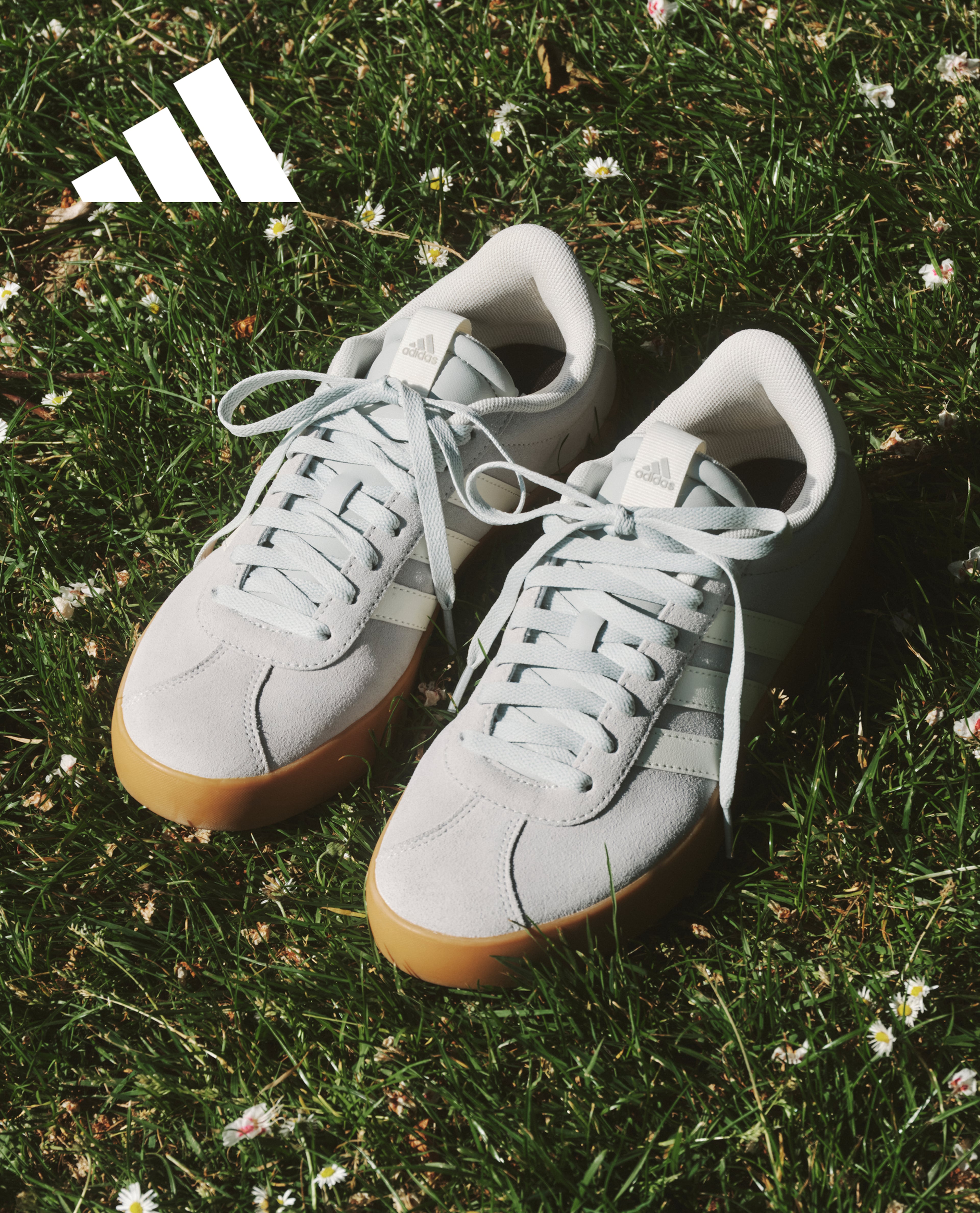 New in Adidas trainers in grey