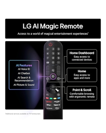 LG OLED42C55LA 42in OLED evo AI 4K Smart TV