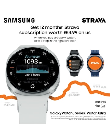 Samsung Galaxy Watch8 Classic 47mm LTE - White