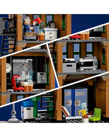 LEGO Marvel Spider-Man vs. Mysterio: The Daily Bugle 76342