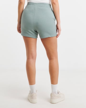 PUMA Essentials Small No.1 Logo 5" High Waist Shorts