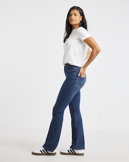 24/7 Blue Bootcut Jeans