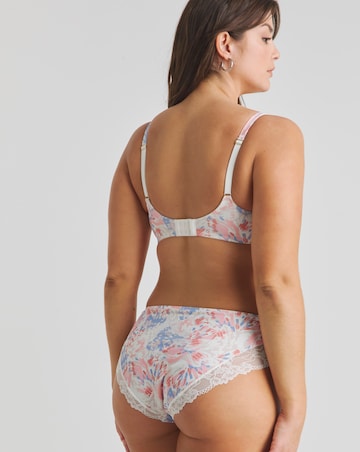 Pretty Secrets (2 Pack) Adrianne Midi Brief Knickers Floral