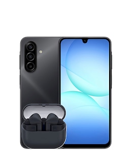 Samsung Galaxy A17 128GB 4G - Black and Buds3 FE - Black Bundle