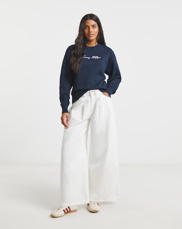 Tommy Hilfiger Lurex Script Sweatshirt