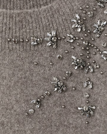 Mango Bardot Brown Jumper