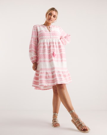 Lovedrobe Aztec Smock Dress
