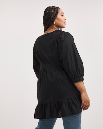 Joe Browns Black Erin Embrodiered Tunic