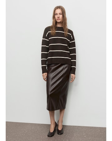 Mango Stripe Sweater