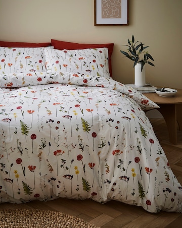 Pressed Flower Duvet Cover Set