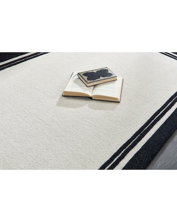 Piper Border Woollen Rug