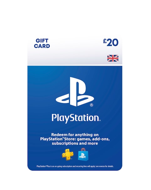 PlayStation Store Gift Card - £20 (Digital Download)