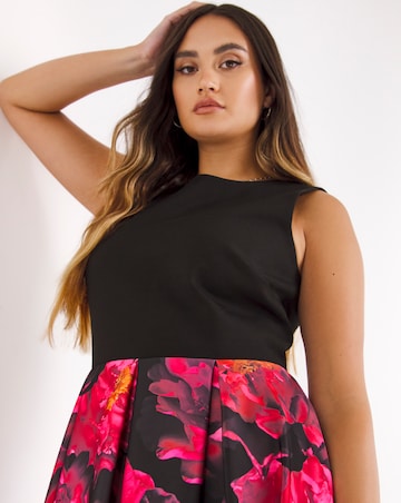 Joanna Hope Print Prom Dress
