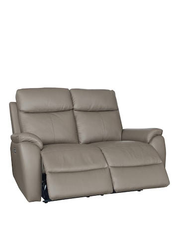 Aspire Kingsmere Leather Power Recliner 2 Seater