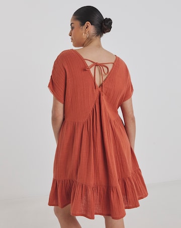 Beach to Beach Cotton Mini Beach Dress