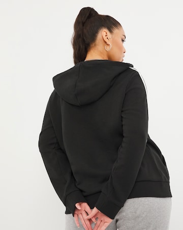 adidas Essentials French Terry 3 Stripes Full Zip Hoodie
