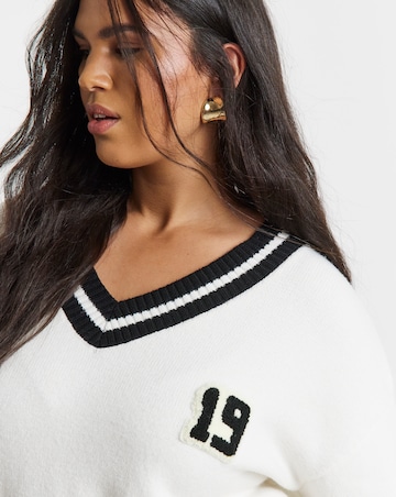 Simply Be Varsity Tunic Jumper