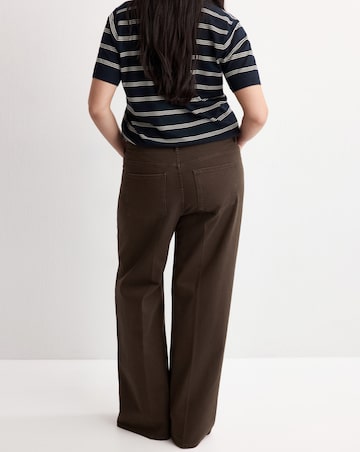 Mango High-Waisted Wide Leg Jean