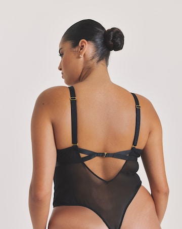 Ann Summers Rapturous Plunge Body Black