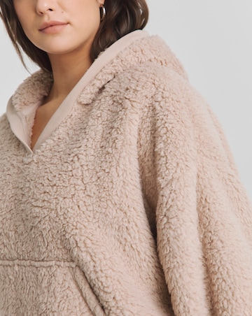 Pretty Secrets Hooded V Neck Snuggle Top
