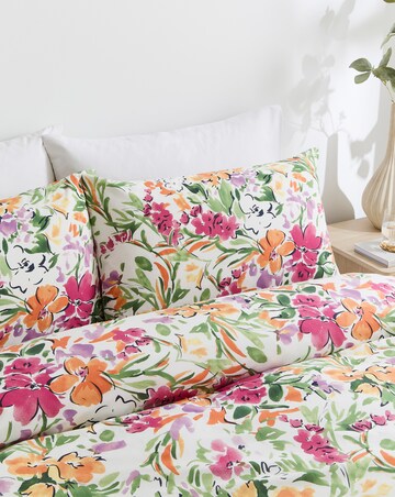 Gigi Floral Cotton Blend Duvet Cover Set