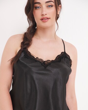 Boux Avenue Maisie Satin & Lace Cami Set | Simply Be