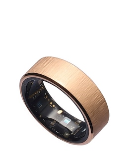 Ultrahuman Ring AIR Bluetooth Smart Ring - Brushed Rose Gold - Size 8