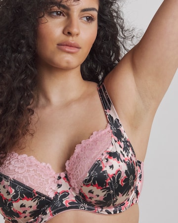 Pretty Secrets 2 Pack Laura Floral Full Cup Wired Bras B-H