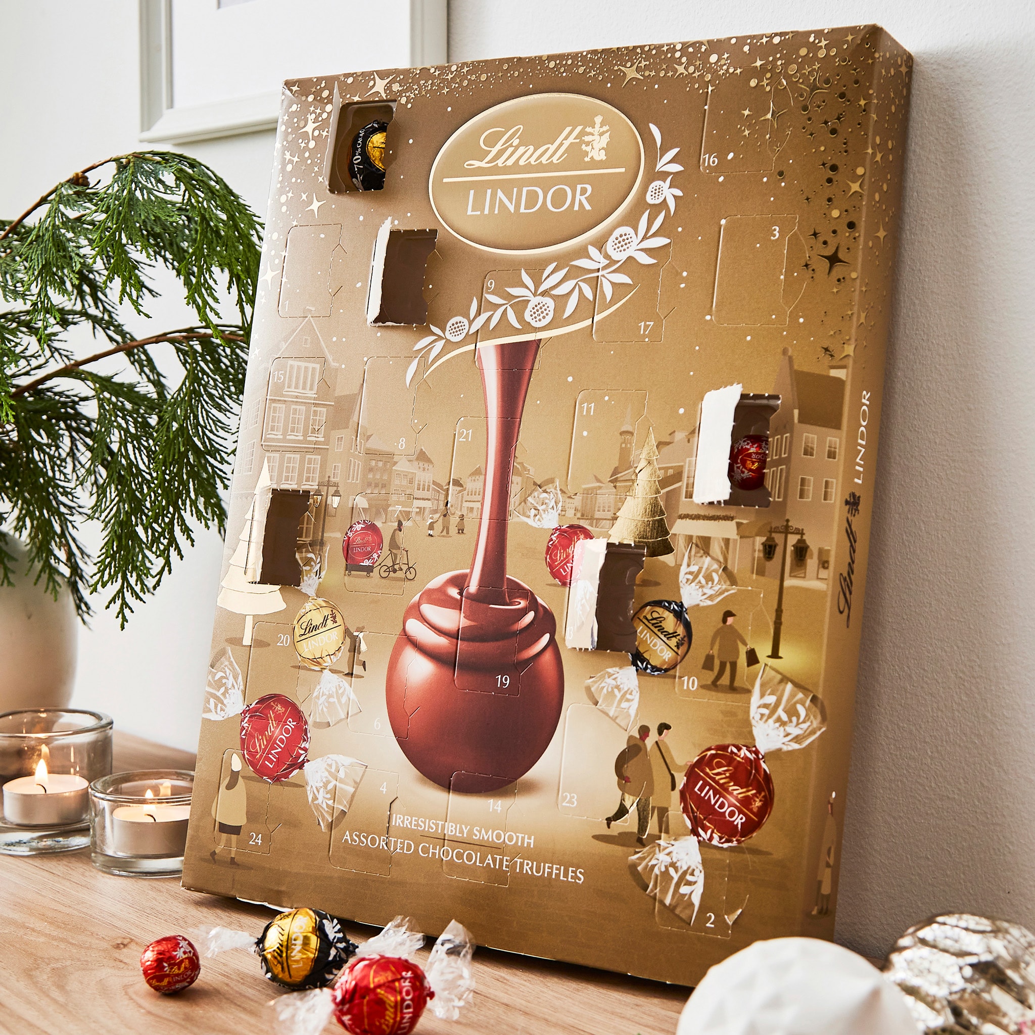 Lindt Lindor Assorted Chocolate Advent Calendar