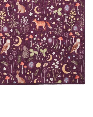 Catherine Lansfield Twilight Animals Rug