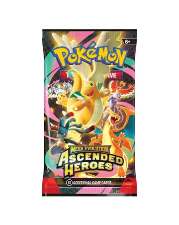 Pokemon Mega Evolution Ascended Heroes Elite Booster - 3 Pack