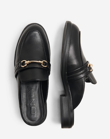 Only Lux Mule With Gold Detailing Standard Fit