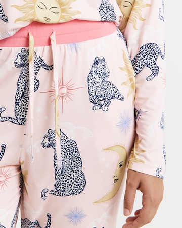 Chelsea Peers Jersey Crew Neck Pyjama Set