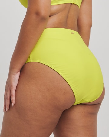 Figleaves RENE High Waist High Leg Wrap Bikini Brief