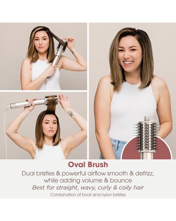 Shark FlexStyle 4-in-1 Air Styler & Hair Dryer For Straight & Wavy Hair - Stone