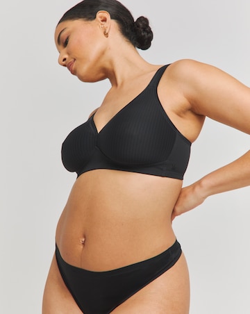 Triumph Modern Soft Cotton Non Wired Bra Black