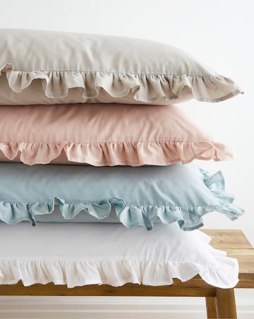 Ruffled Edge Duvet Cover Set