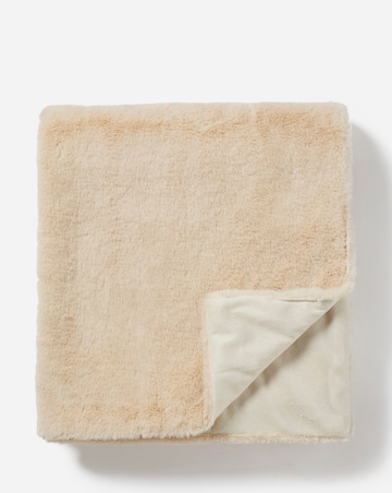 Soft Faux Fur Throw