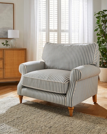 Naomi Stripe Armchair