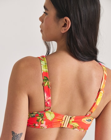 Figleaves Fruit Print Underwired Bikini Top