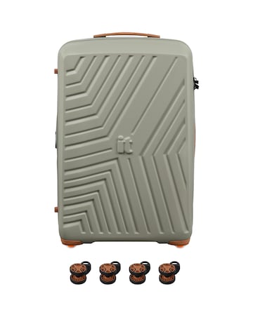 IT Luggage Convertible XXL Suitcase with Removable Wheels