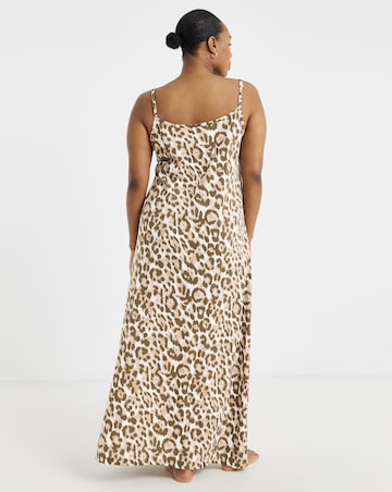 Pretty Secrets Value Cami Maxi Nightie Animal Print