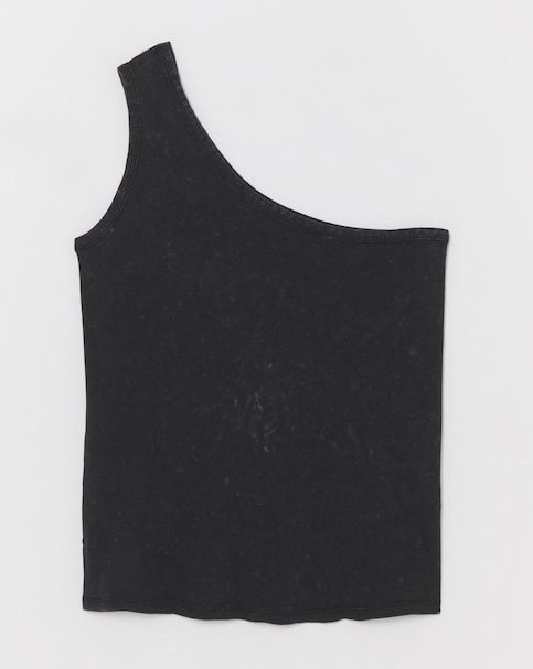 Simply Be One Shoulder Rib Top