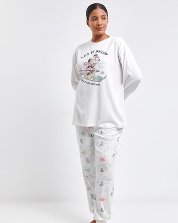 Mickey Mouse Christmas Soft Rib Lounge Set